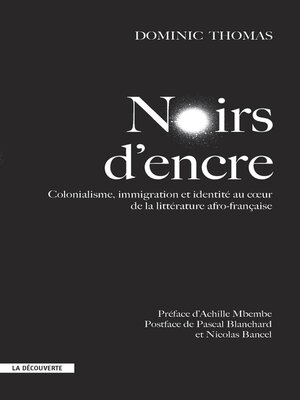 cover image of Noirs d'encre